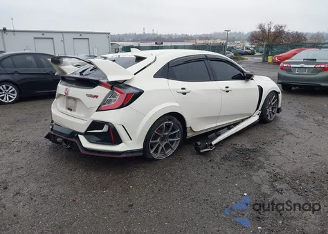 2020 Honda Civic Type R Touring из США, поврежденный, VIN SHHFK8G73LU201725